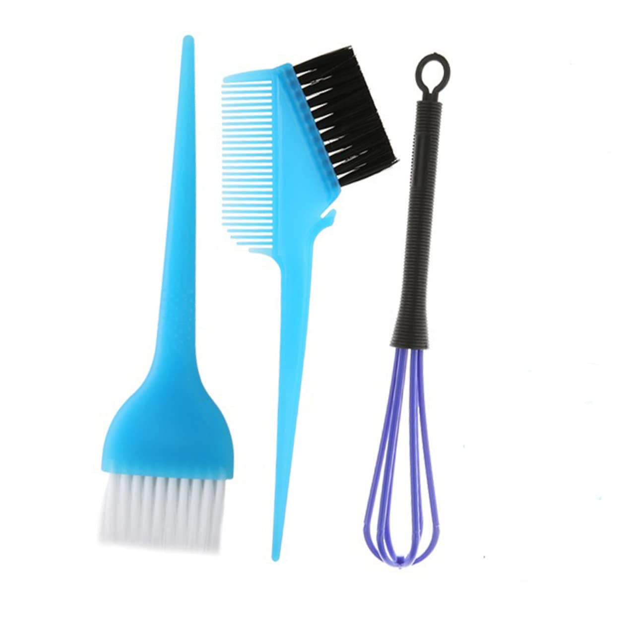 5Pcs Set Hair Dyeing Kits Hair Dye Kit Hair Coloring Tools Hair Coloring Kit Hair Dye Brush Hair Coloring Supplies Brush on Hair Color Kits Hair Coloring Home Hair Dye Tool Blue